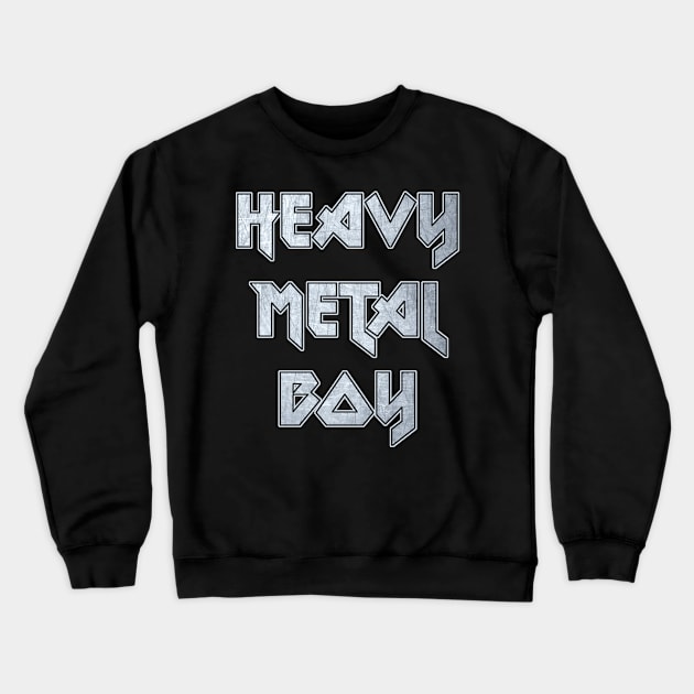 Heavy metal boy Crewneck Sweatshirt by KubikoBakhar